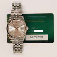 Datejust 36mmSteel and White Gold 126234