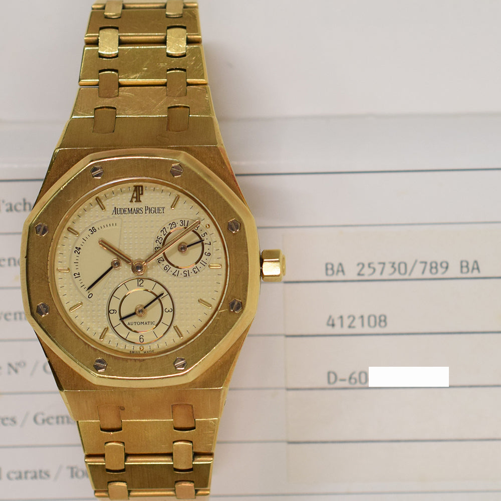 Royal Oak Dual Time 36mm Yellow Gold 25730BA.OO.0789BA