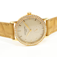 Calatrava 31mm Diamond Bezel Rose Gold 7120R-001