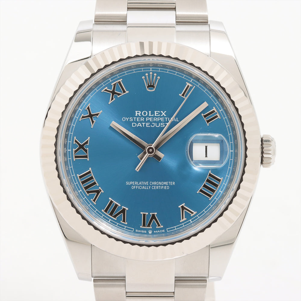 Datejust 41mm Steel and White Gold 126334