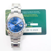 Datejust 41mm Steel and White Gold 126334
