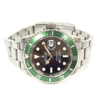 Submariner Date 40mm "Kermit" Steel 16610LV