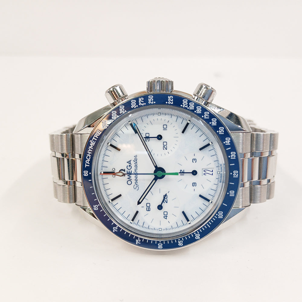 Speedmaster Moonwatch Professional Manual Winding 38mm Blue Bezel Steel - Milano Cortina 2026 522.30.38.50.04.002