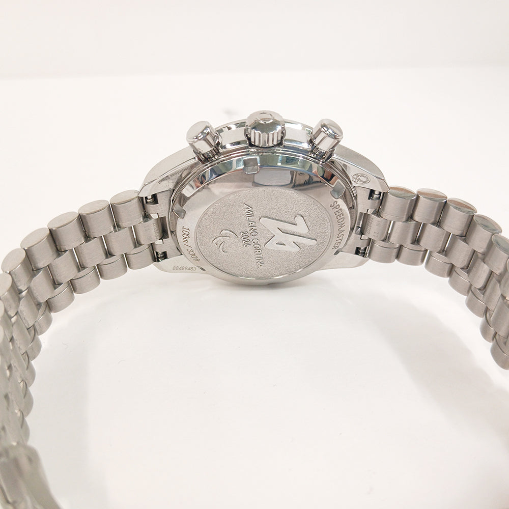 Speedmaster Moonwatch Professional Manual Winding 38mm Blue Bezel Steel - Milano Cortina 2026 522.30.38.50.04.002