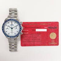 Speedmaster Moonwatch Professional Manual Winding 38mm Blue Bezel Steel - Milano Cortina 2026 522.30.38.50.04.002