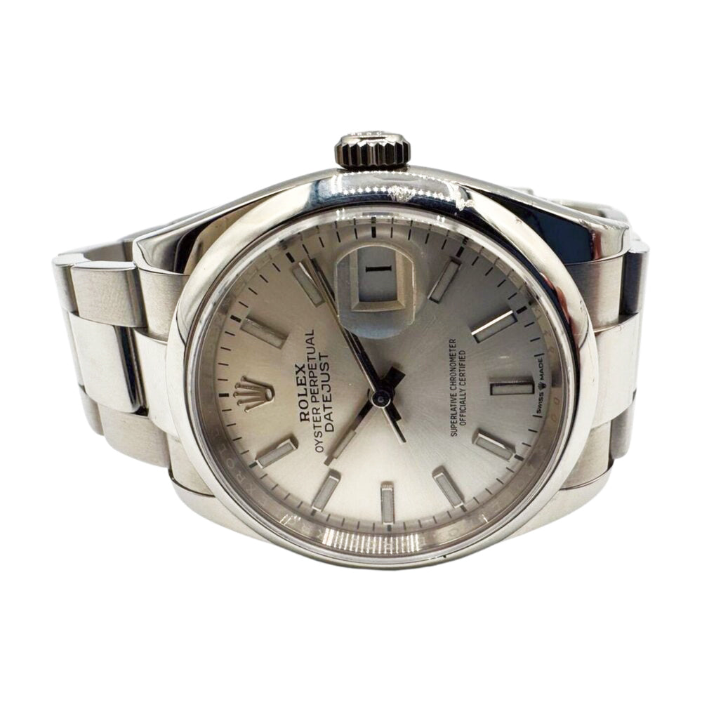 Datejust 36mm Domed Bezel Steel 126200