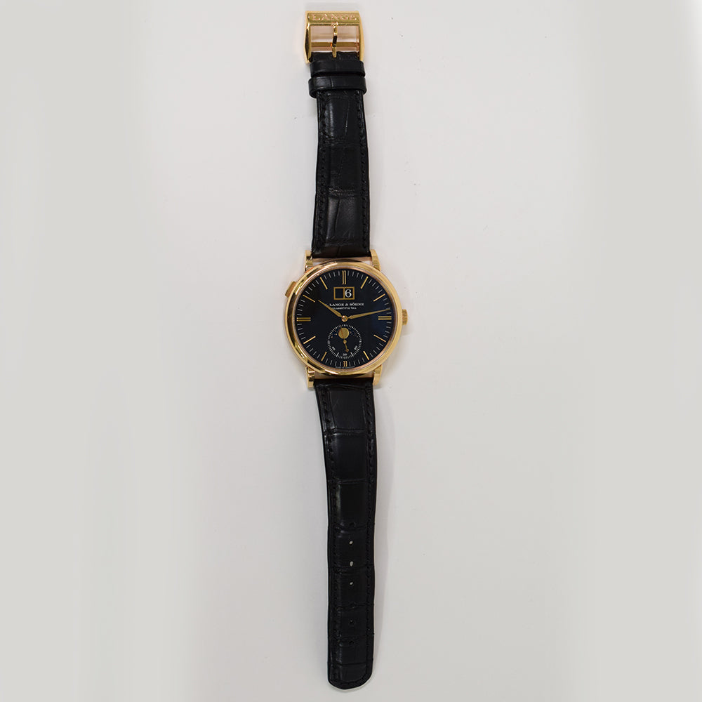 Saxonia Moon Phase 40mm Rose Gold Self-winding 384.031