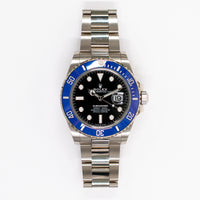 Submariner 41mm Blue Bezel White Gold 126619LB