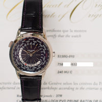 Nautilus World Time Date 40mm White Gold Automatic "Tokyo Edition" 5330G-010