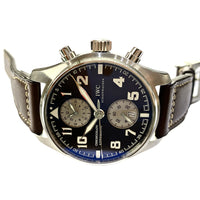 Pilots 43mm Antoine De Saint Exupery Automatic Chronograph Stainless Steel IW387806
