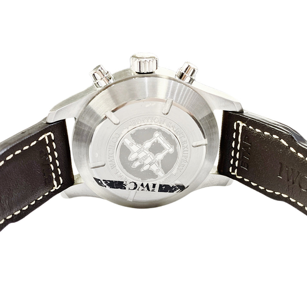 Pilots 43mm Antoine De Saint Exupery Automatic Chronograph Stainless Steel IW387806