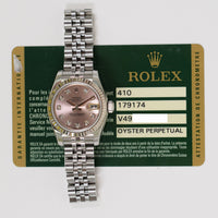 Lady Datejust 26mm Steel and White Gold 179174G