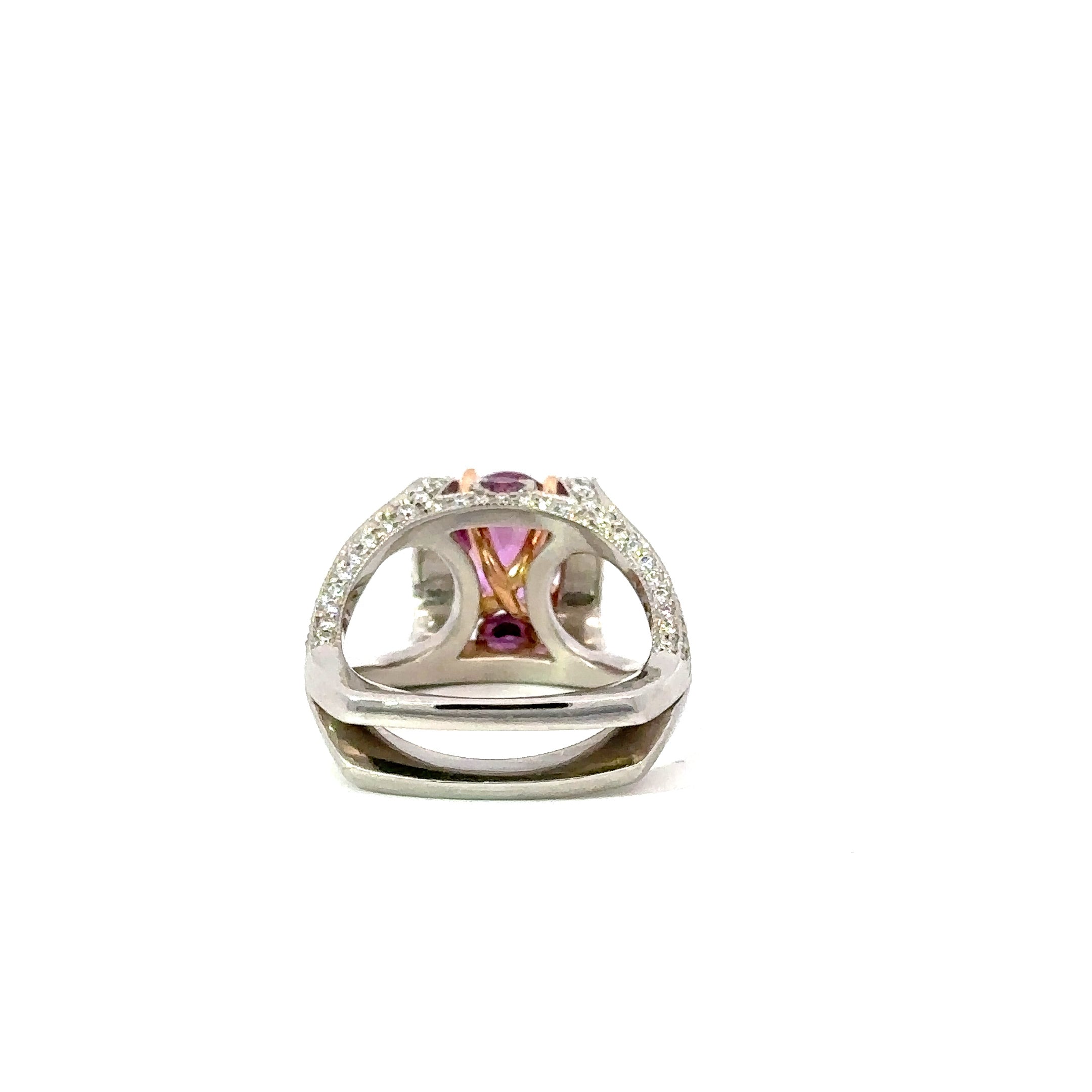 Platinum & Pink Sapp ring
2.7