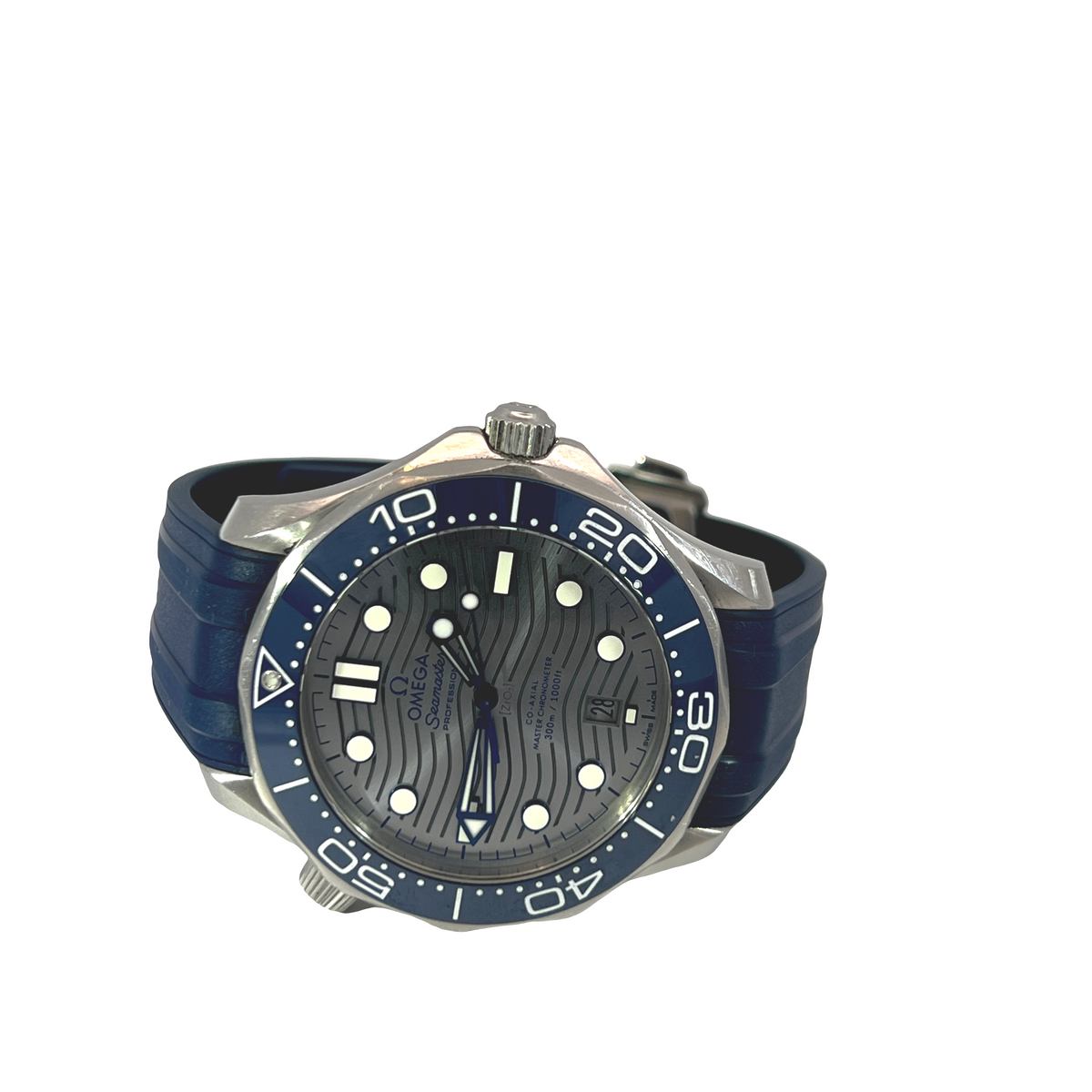 Pre-Owned Omega Seamaster Diver 300M Co-Axial Master Chronometer 42mm Ref. 210.32.42.20.06.001 – Box
