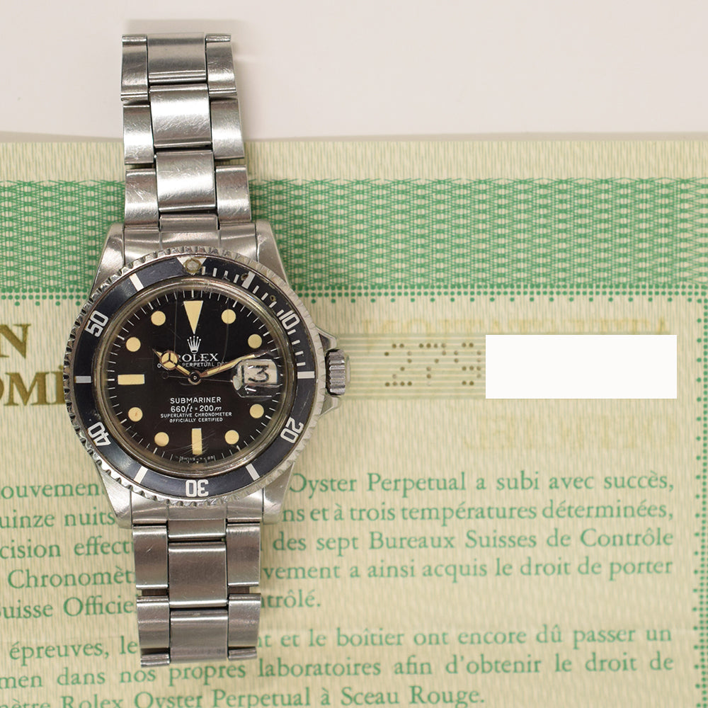 Submariner Date 40mm Steel 1680