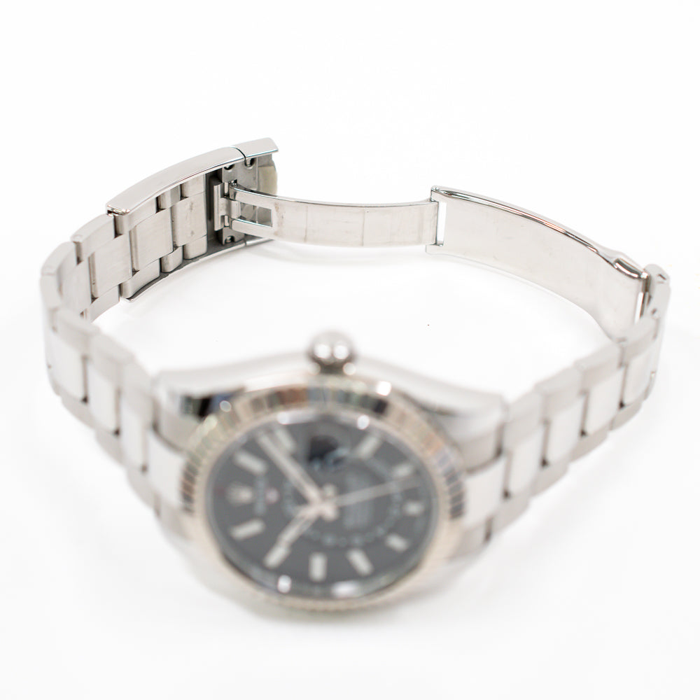 Sky-Dweller Steel and White Gold 326934