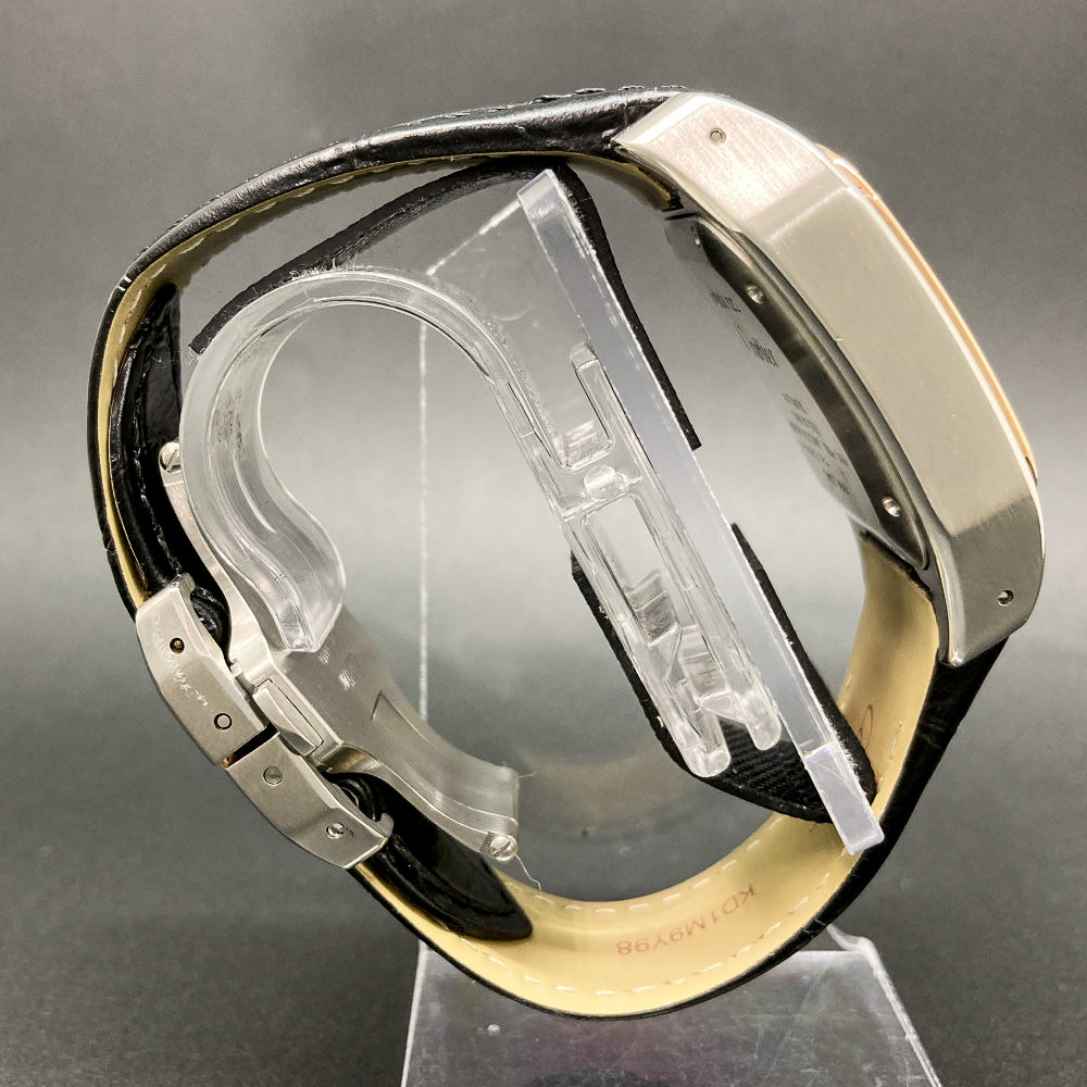 Santos 100 Steel/Rose Gold Bezel - 44.2mm x 35.6mm W20107X7