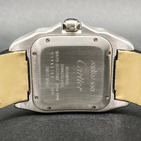 Santos 100 Steel/Rose Gold Bezel - 44.2mm x 35.6mm W20107X7