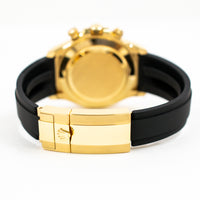 Daytona Yellow Gold With Rubber Strap 116518LN