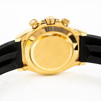 Daytona Yellow Gold With Rubber Strap 116518LN