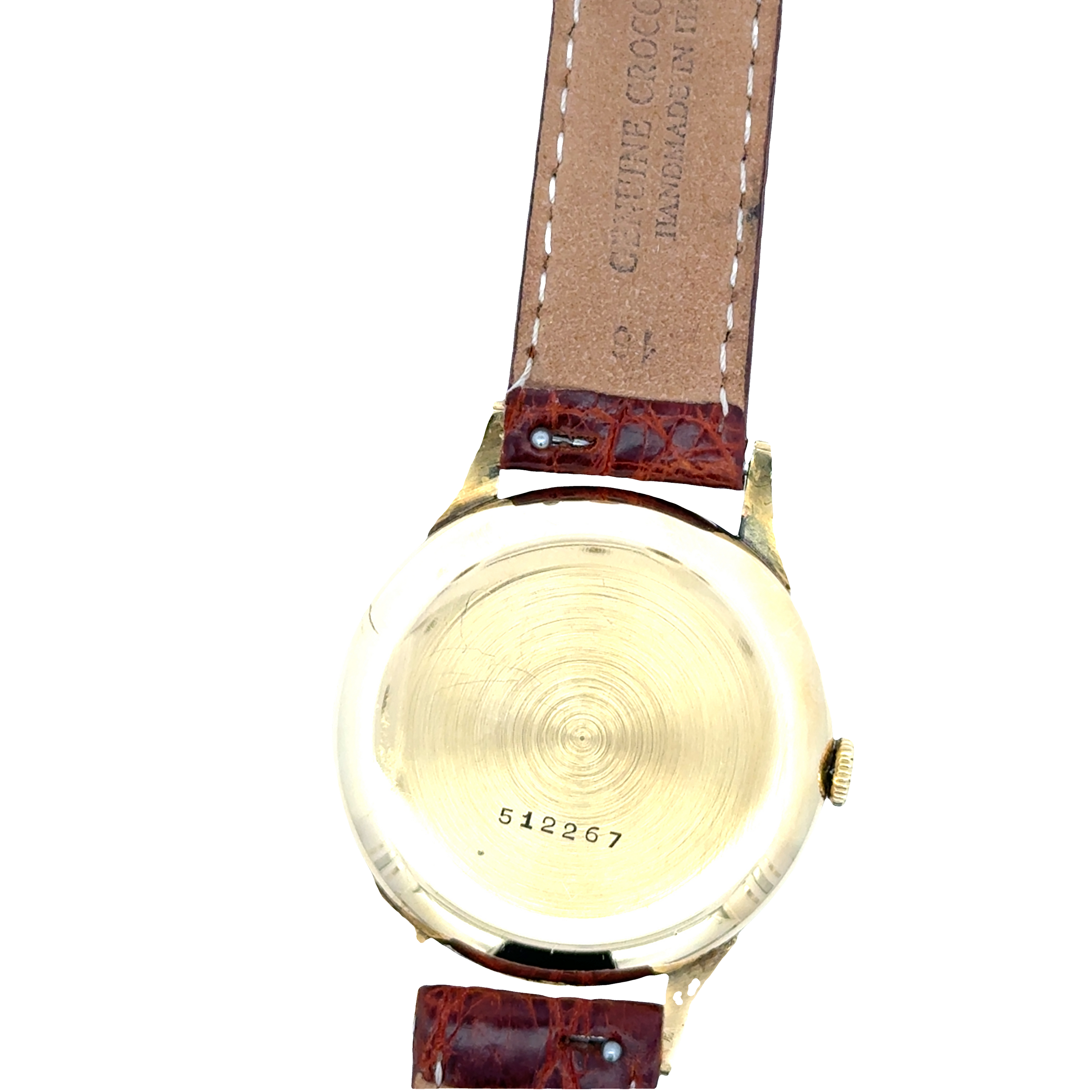 Pre-Owned Zenith Vintage Calatrava 18K Gold Champagne Dial Manual Watch