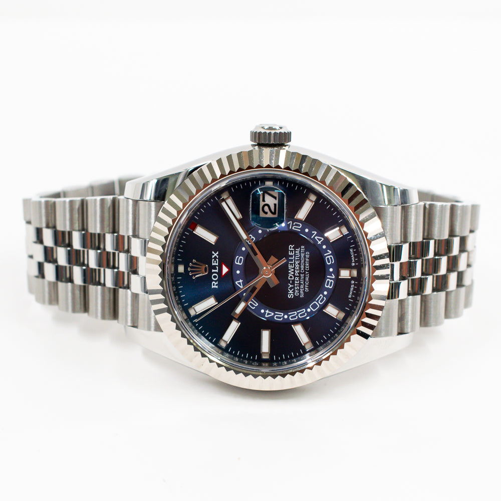 Sky-Dweller Steel and White Gold 336934