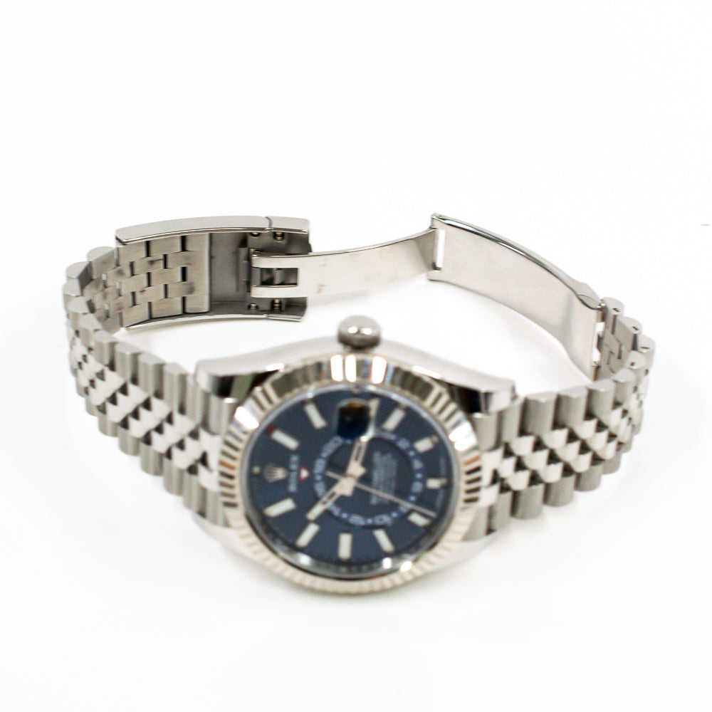 Sky-Dweller Steel and White Gold 336934