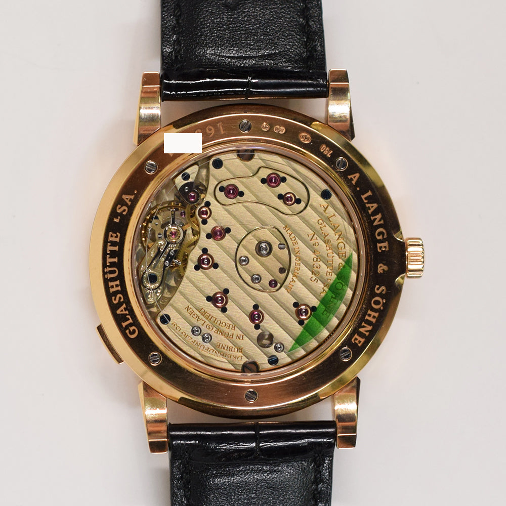 Saxonia Automatic 38.5 mm Rose Gold Manual Winding 115.031
