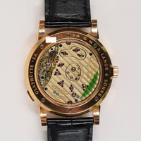 Saxonia Automatic 38.5 mm Rose Gold Manual Winding 115.031