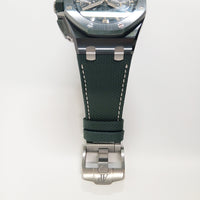 Royal Oak Offshore Chronograph 44mm Green Ceramic Bezel Green Rubber Strap 26420CE.OO.A063VE.01
