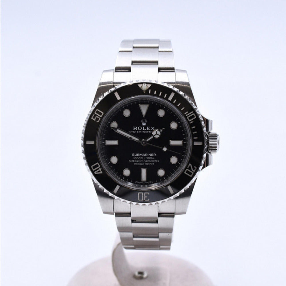 Submariner No Date 40mm Steel Ceramic Bezel 114060