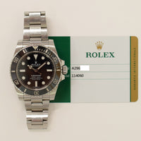 Submariner No Date 40mm Steel Ceramic Bezel 114060
