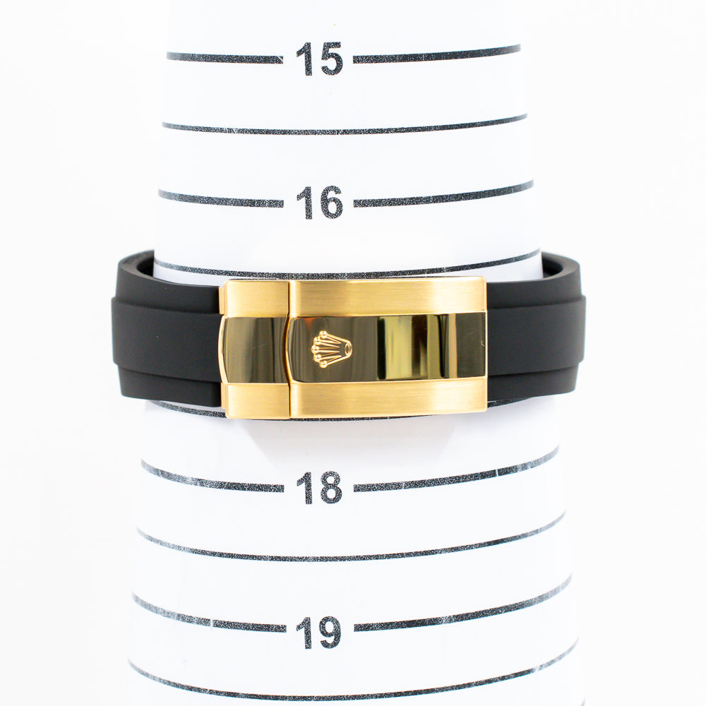 Sky-Dweller Rubber Strap Yellow Gold 336238