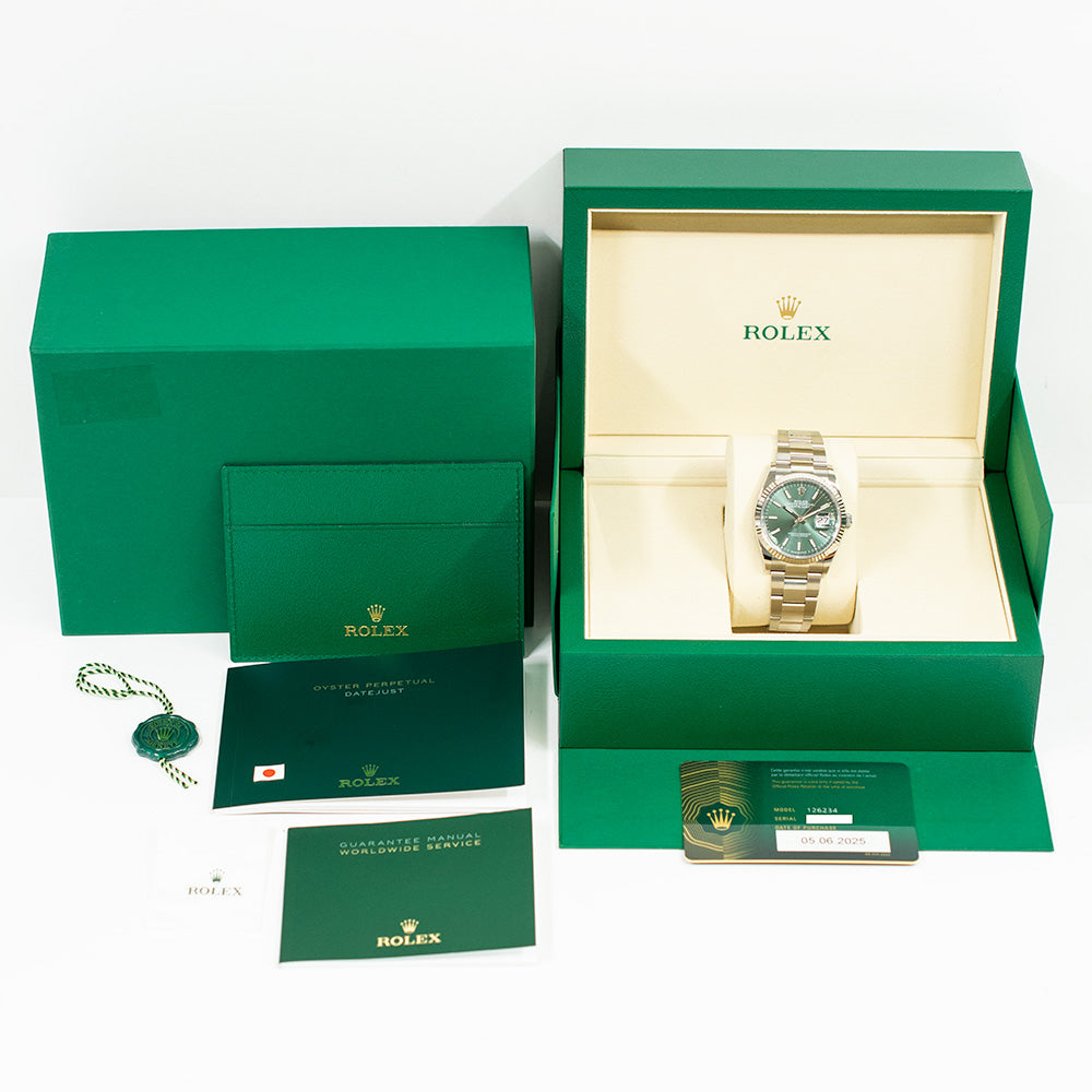 Datejust 36mmSteel and White Gold 126234