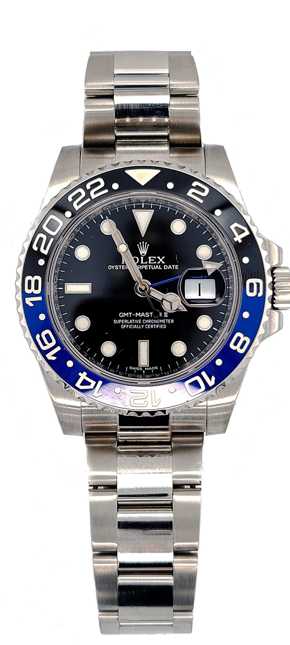 Rolex GMT 2
Ref#116710BLNR
S