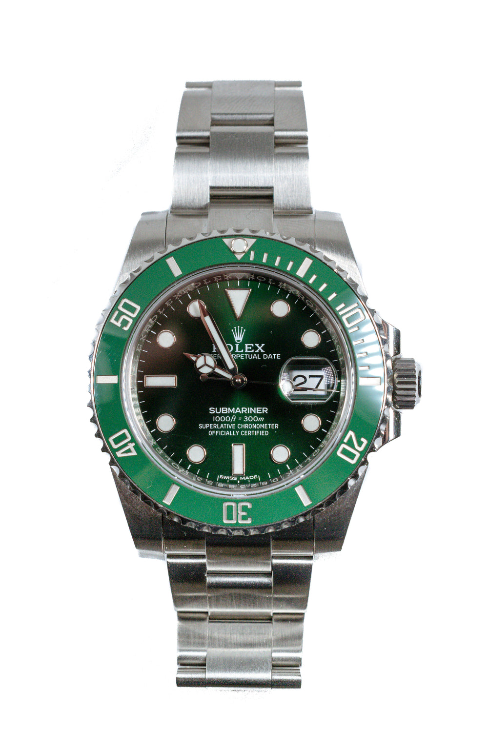 Rolex "Hulk"
Ref# 116610LV
S