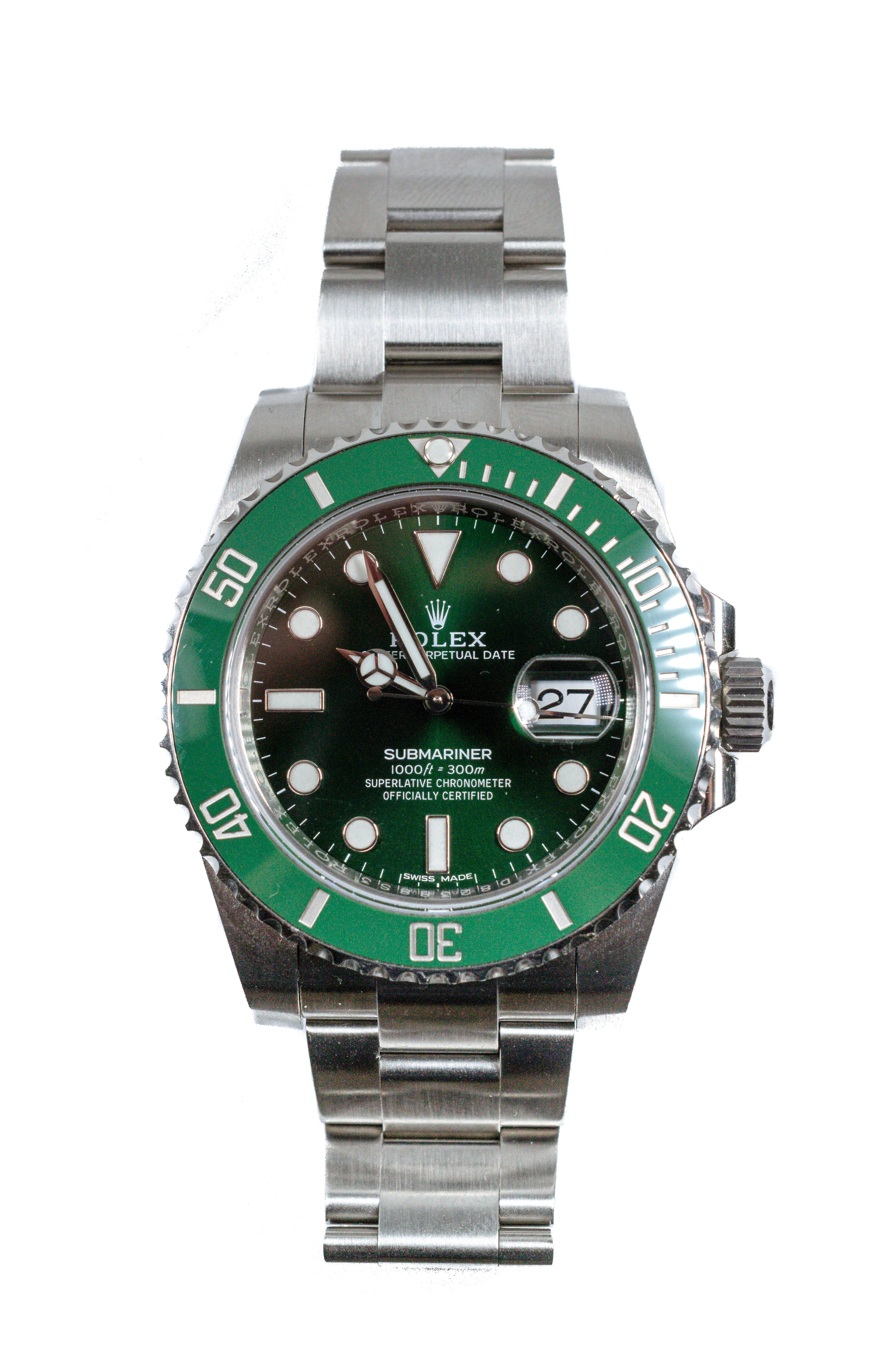 Rolex "Hulk"
Ref# 116610LV
S