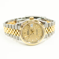 Datejust 36mm Steel and Yellow Gold 126233