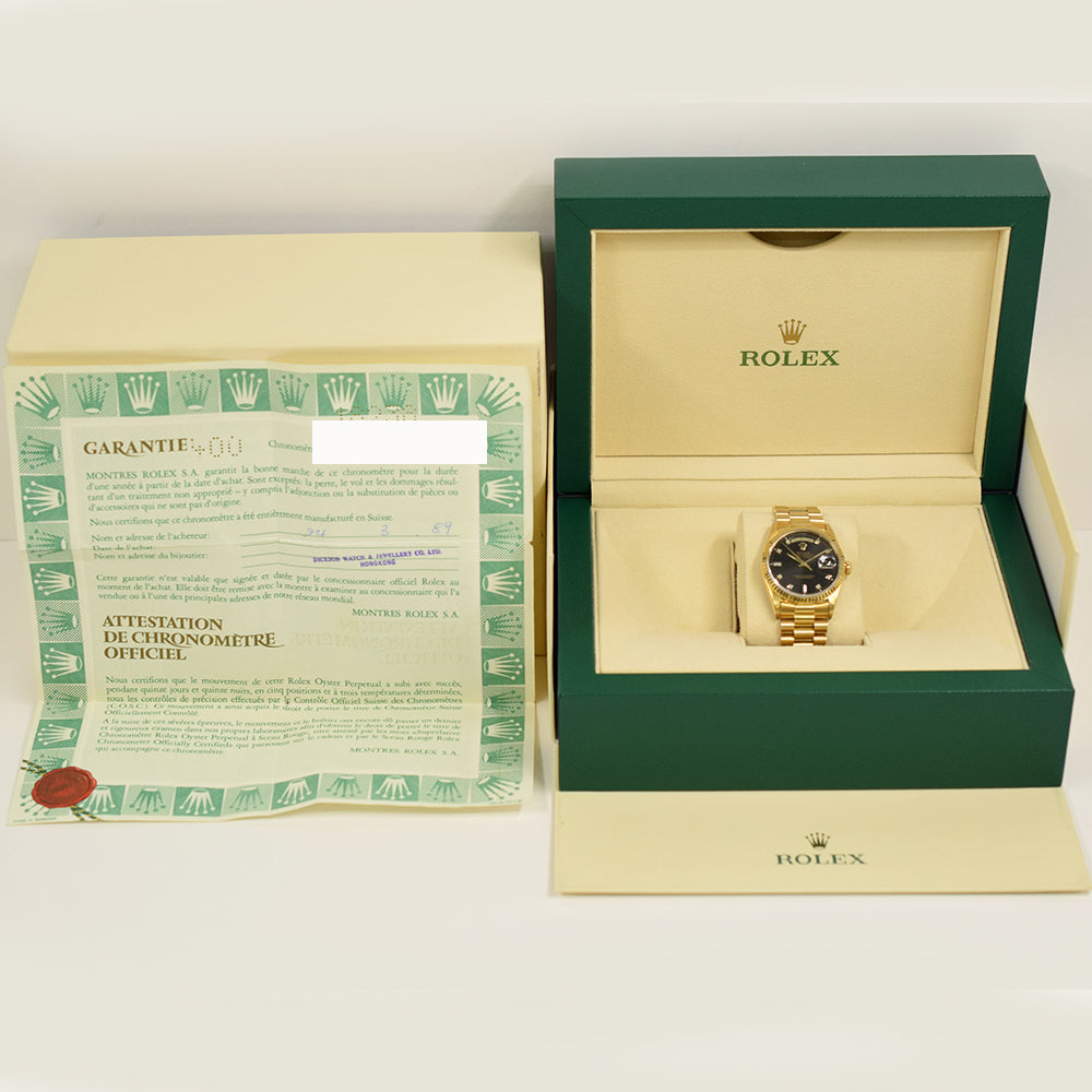 Day-Date President 36mm Yellow Gold 18238A