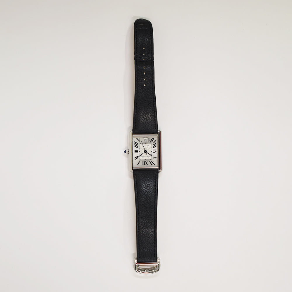 Cartier Tank Must XL 41mm x 31mm Stainless Steel WSTA0040 – Golden