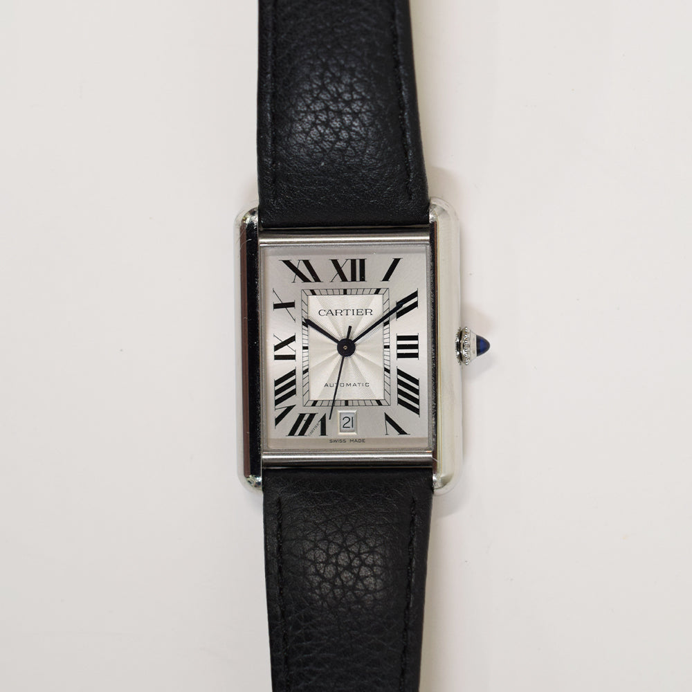 Cartier Tank Must XL 41mm x 31mm Stainless Steel WSTA0040 – Golden