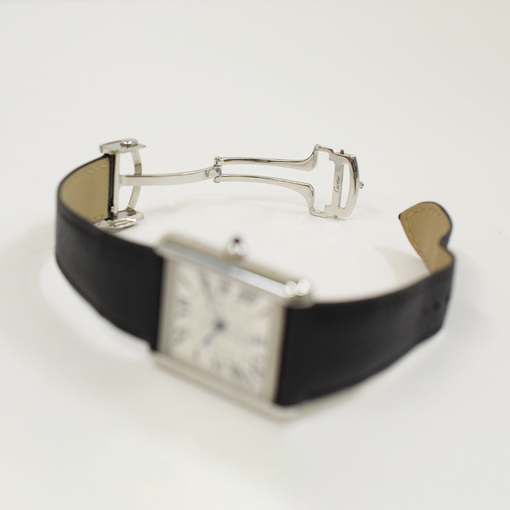 Cartier Tank Must XL 41mm x 31mm Stainless Steel WSTA0040
