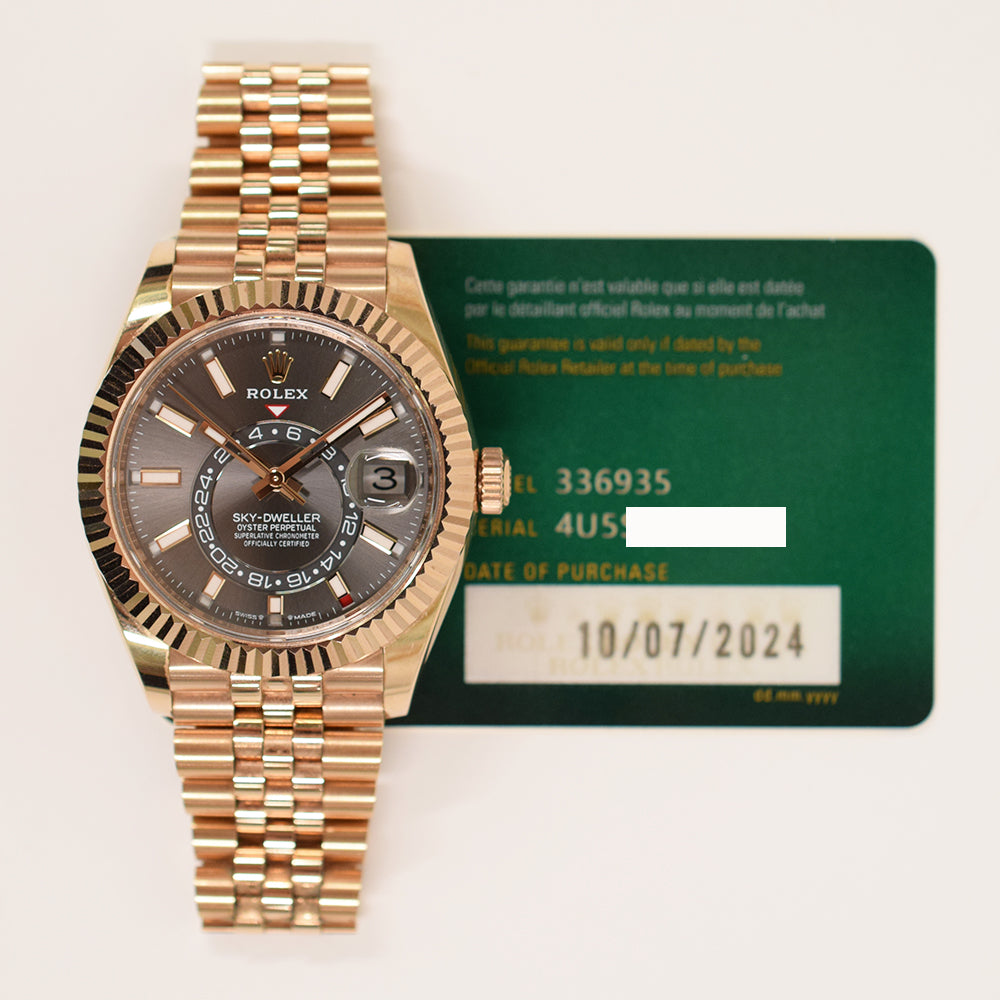 Sky-Dweller 42mm Rose Gold 336935