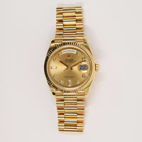 Day-Date President 36mm Yellow Gold 128238A