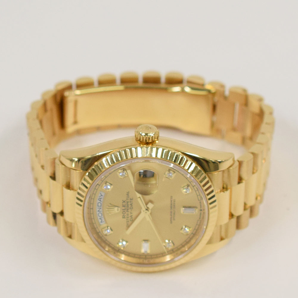 Day-Date President 36mm Yellow Gold 128238A
