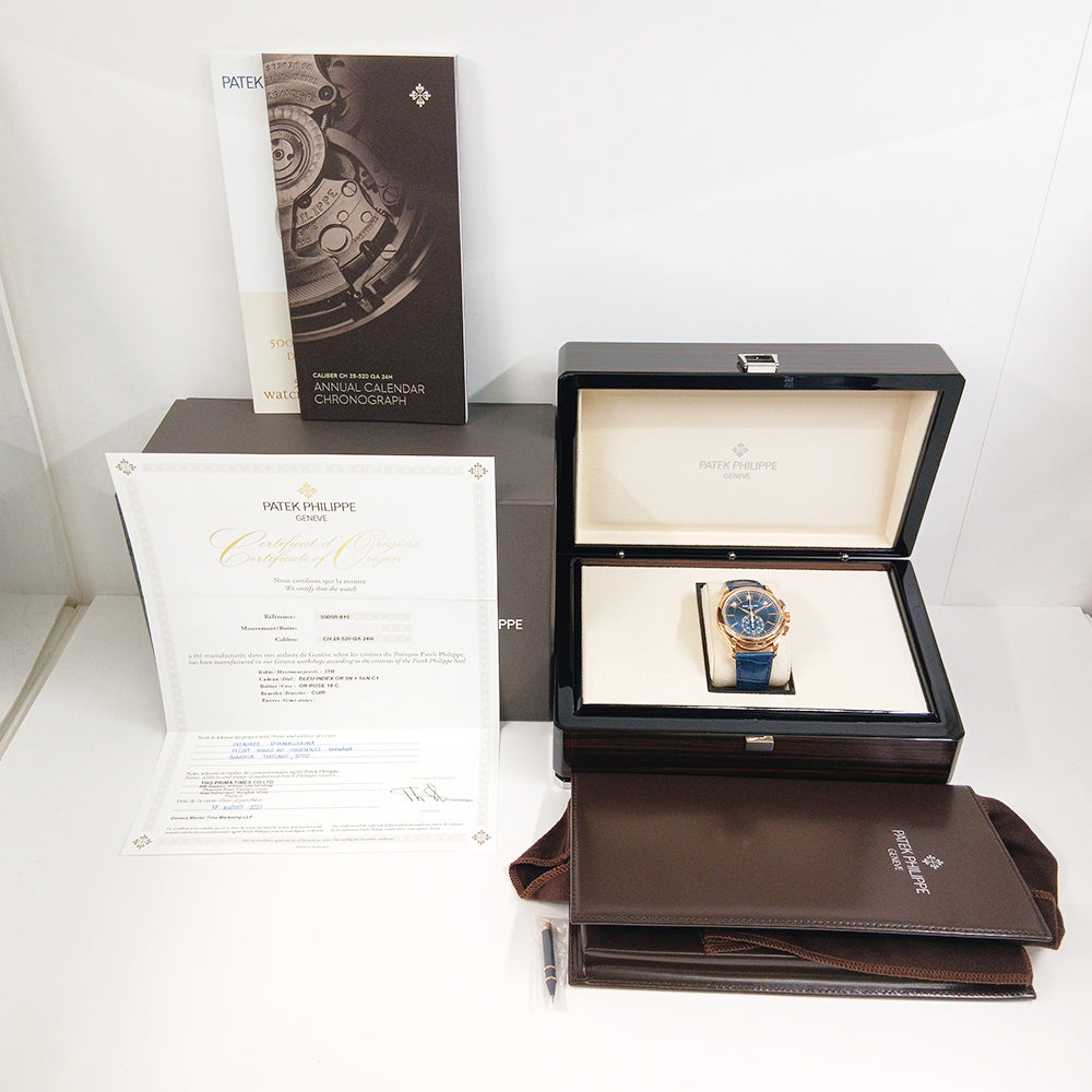 Chronograph Annual Calendar 40mm 18kt Rose Gold 5905R-010