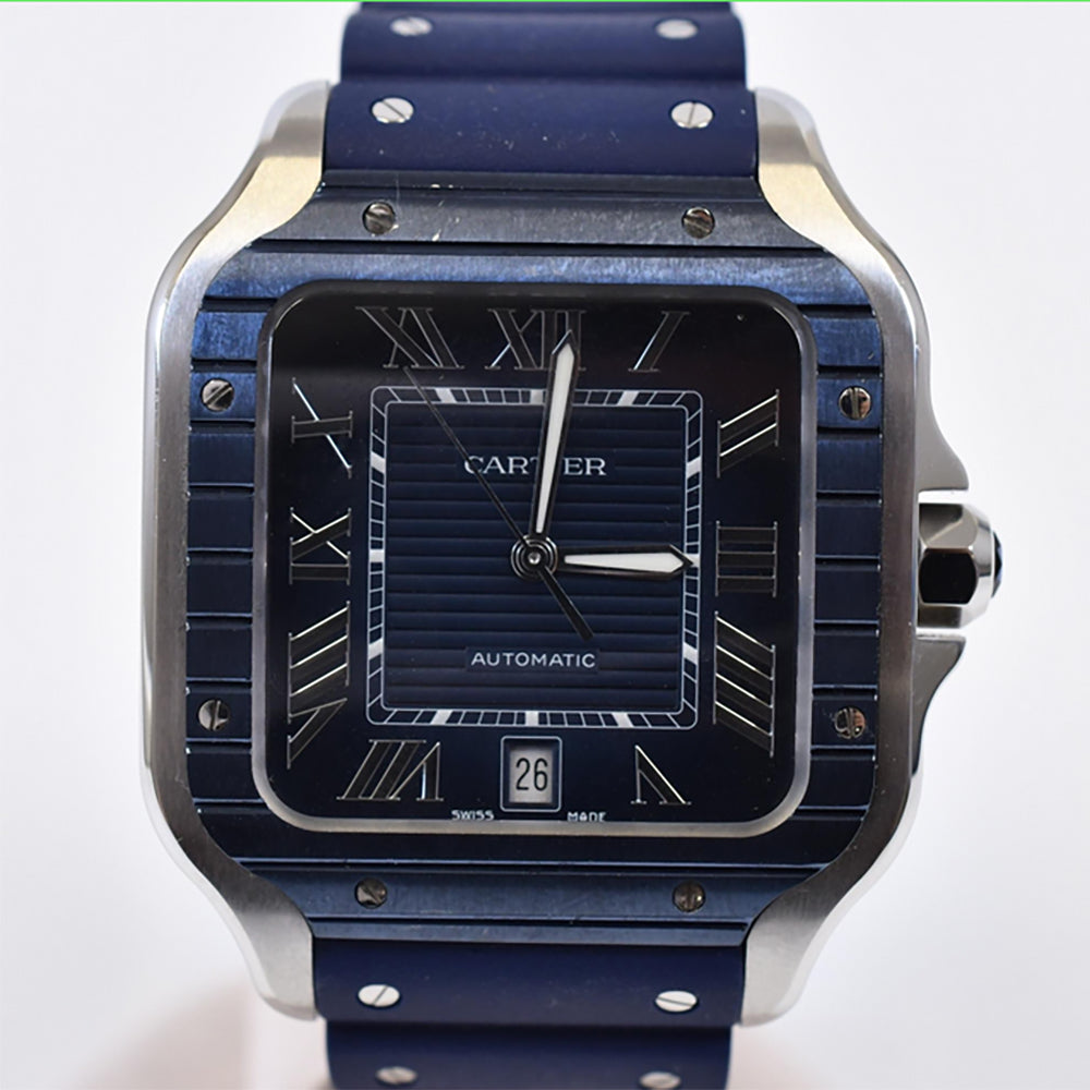 Santos de Cartier Large 39.8mm Stainless Steel Selfwinding WSSA0048