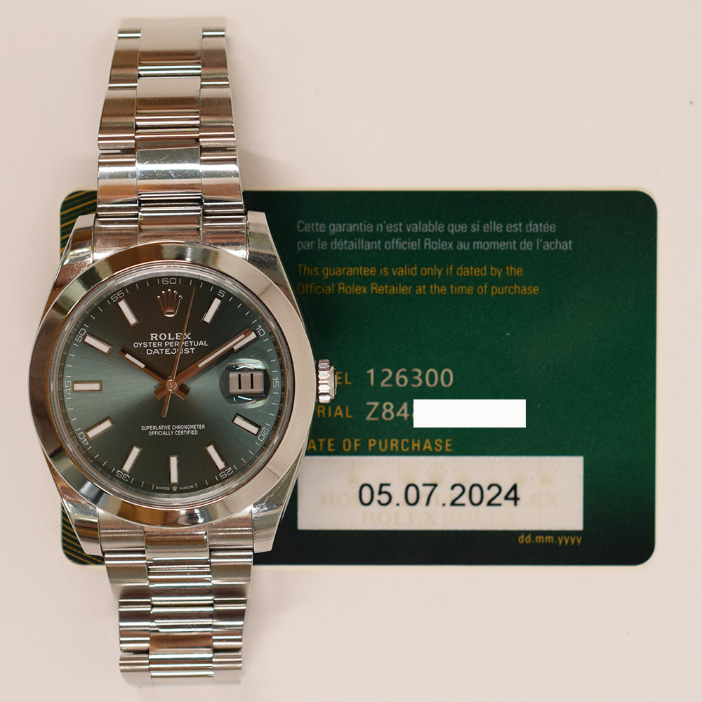 Datejust 41mm Steel 126300