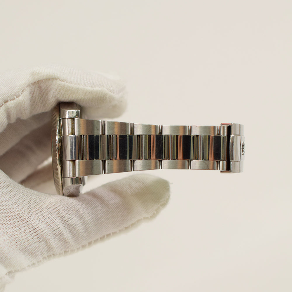 Datejust II Steel and White Gold 116334