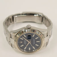 Datejust II Steel and White Gold 116334